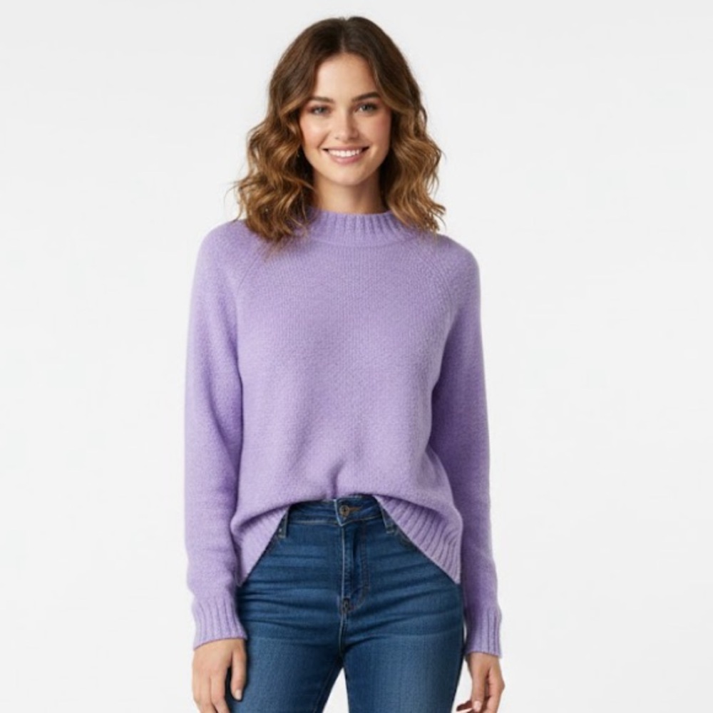 Time and Tru Women's purple sweater